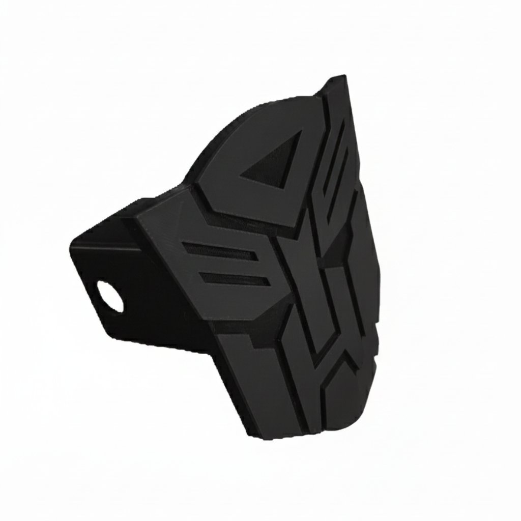 Transformers Dark Autobot Trailer Hitch Receiver Cover Tow Towing Plug Cap 2x2